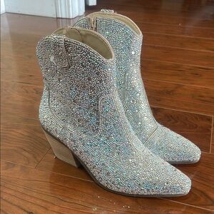 Matisse Harlow Shayne Rhinestone Western Cowboy Boots